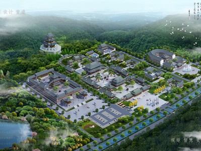 古建筑鳥瞰圖欣賞，領(lǐng)略歷史建筑的壯麗與輝煌